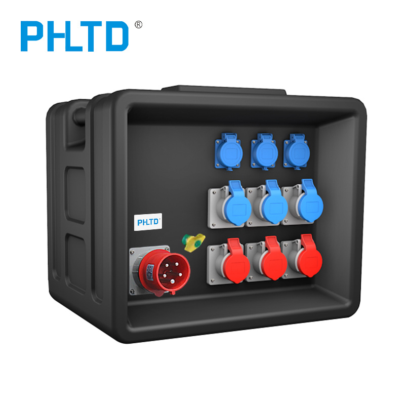 Phltd High Quality Waterproof Customizable Mobile Power Box Outdoor Stage Performance Lighting Box Hot Sales Distro Power Distributors