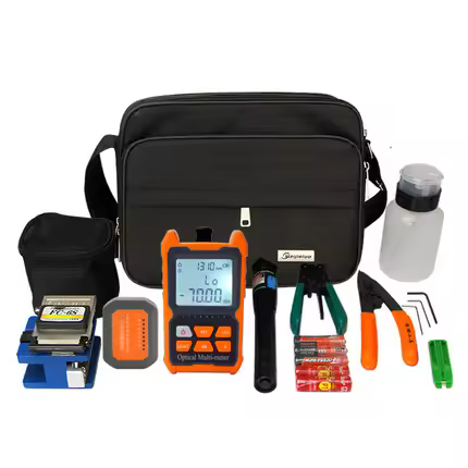 Wholesale Factory Price Ftth Fiber Optic Tool Kit With Fc-6s Fiber Cleaver & Power Meter
