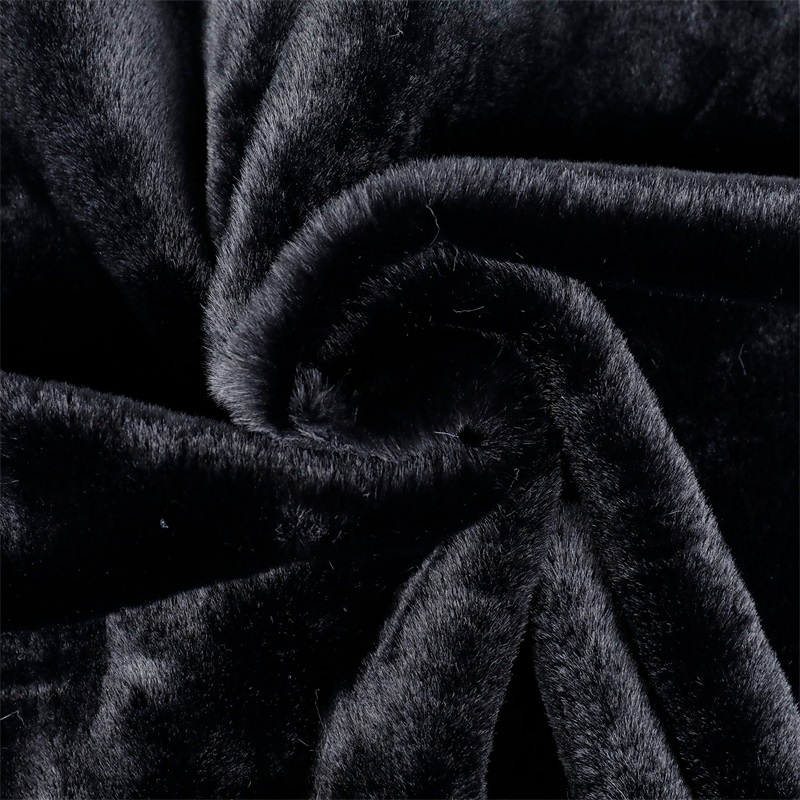 Yigao Textile Polyester Fur Fabric Collar, Shoes and Hats Fabric