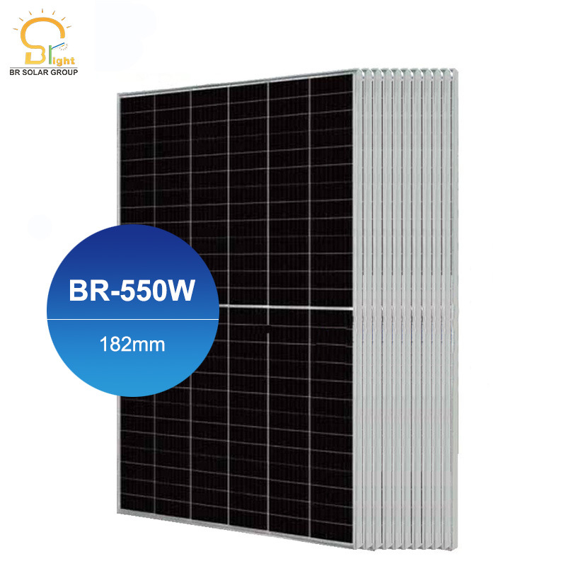 ISO9001/CE/TUV Solar Panel Module 545W 550W 555W Wholesale Factory Price 400W 450W 550W 670W Solar Renewable Energy Half Cell Panel