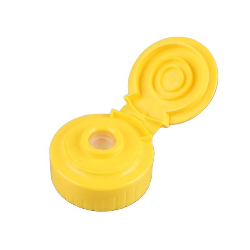 Factory Direct Selling Food Grade Plastic Screw Cover Honey Jam Cap 32mm 38mm Plastic Flip Top Cap