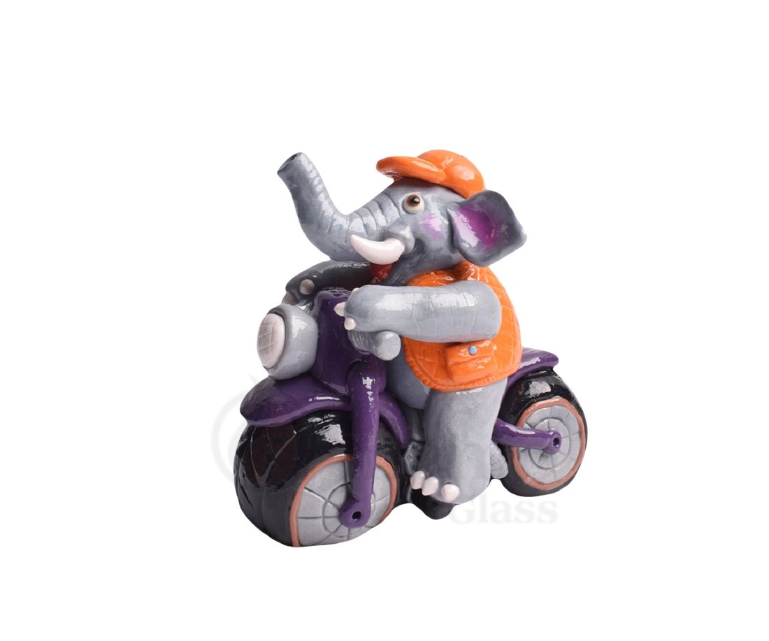 Designer Home Accents Oil Rig Clay Glass Smoking Accessories for Interior Decor