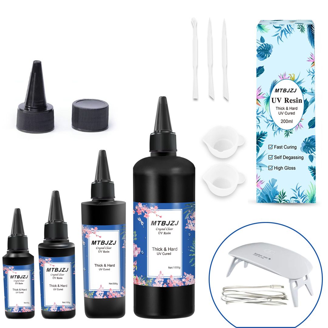 Wholesale Epoxy Resin with UV Lamp Super Transparent Crastal Resin