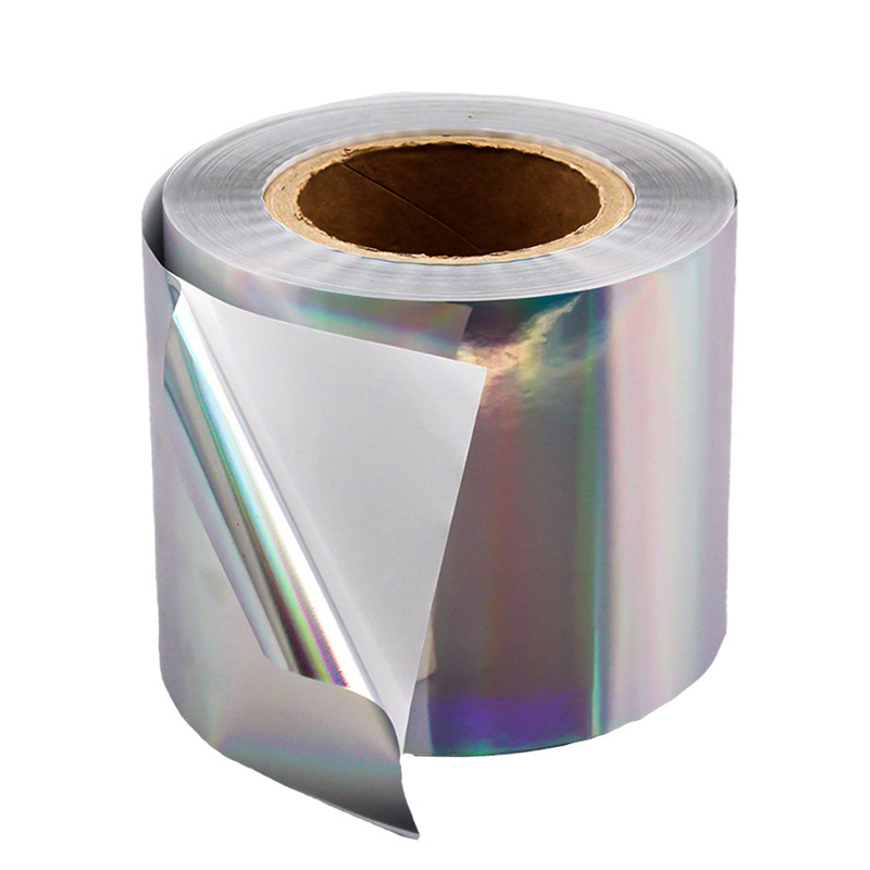Factory Direct Sales Plain Laser BOPP Self-Adhesive Material
