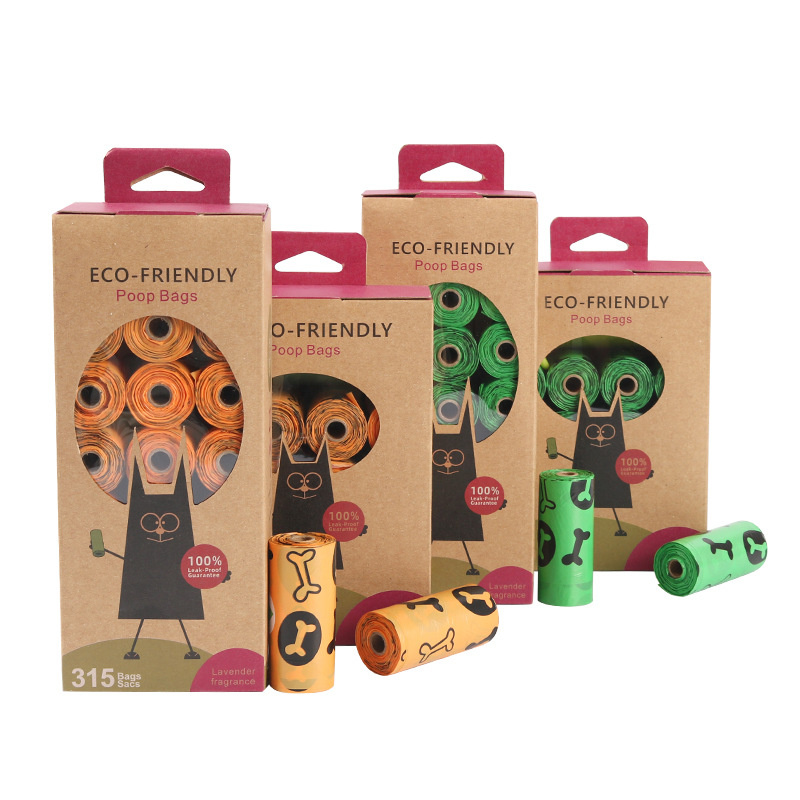 Wholesale Biodegradable Compostable Dog Pet Poop Waste Disposable Bags