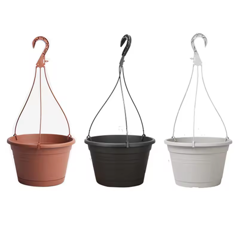 Garden Supplies Factory Direct Price Large Hanging Planters Hanging Baskets Masetas Colgantes Para Plantas De Plastico