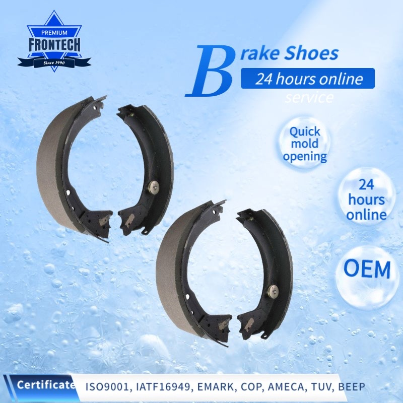 Frontech Guaranteed Quality High Performance Brake Shoes for Germany Cars
