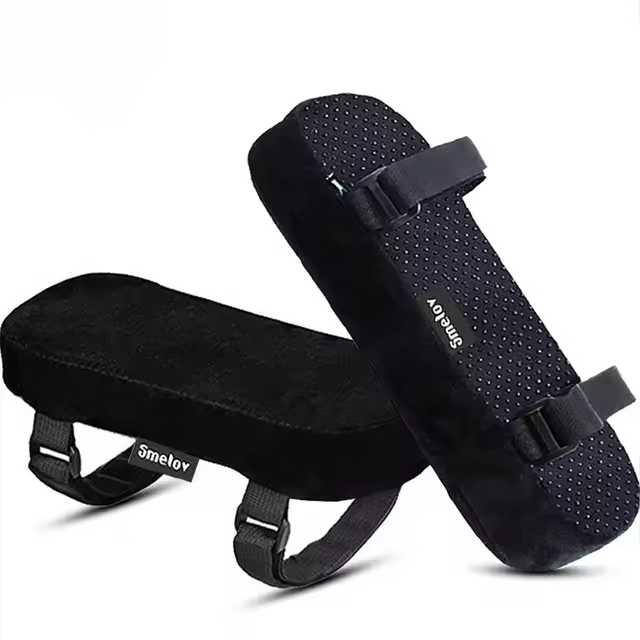 2 Pcs Chair Armrest Pads For Office Chair Soft Elbow Pillows Pads Protector Long Arm Sleeve Elbow Brace Patches Rest Cushion