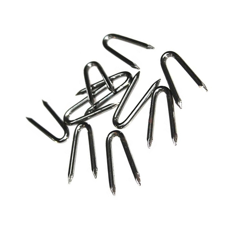 100PCS A3 Steel U Shape Nails Fasteners with Strong Strength