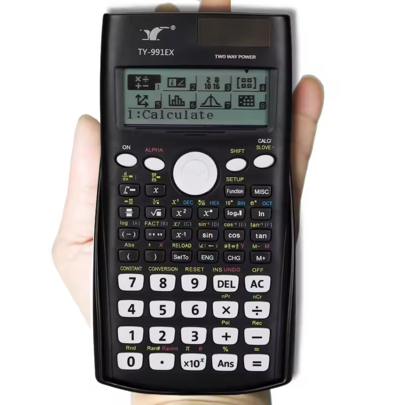 Calculators Fx 991es Suitable Middle School Student 417 Function Wholesale Dual Power Scientific Calculator Fx 991