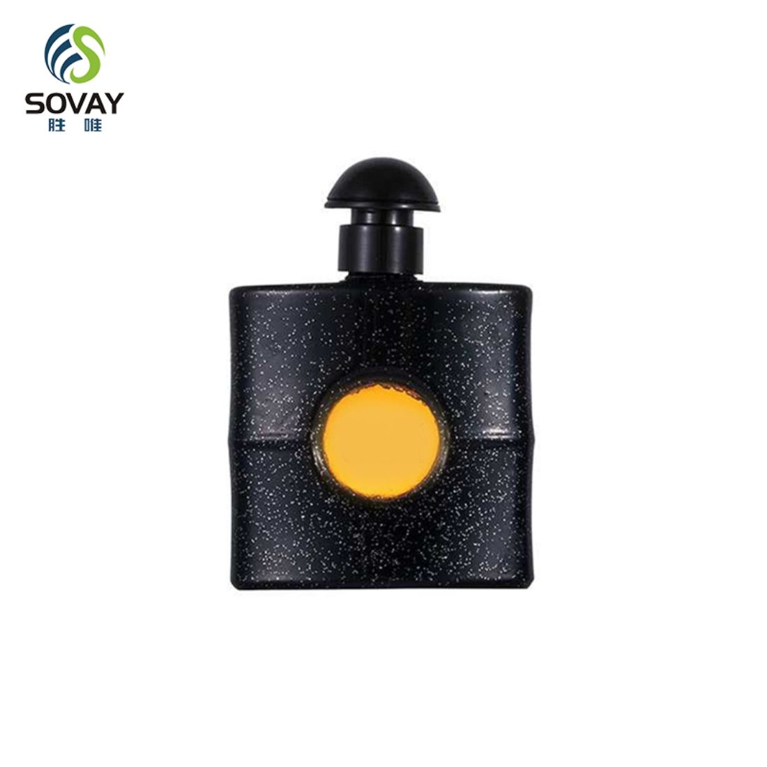 High Quality 30ml 50ml Luxury Striped Perfume Bottle Empty Glass Perfume Bottles Women Round Transparent Cosmetic Spray Bottle Atomizer