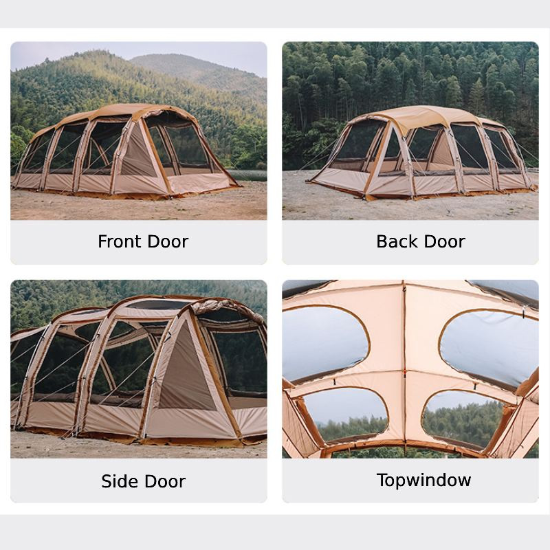 Spacious Living Room Tent for Family Camping and Outdoor Fun