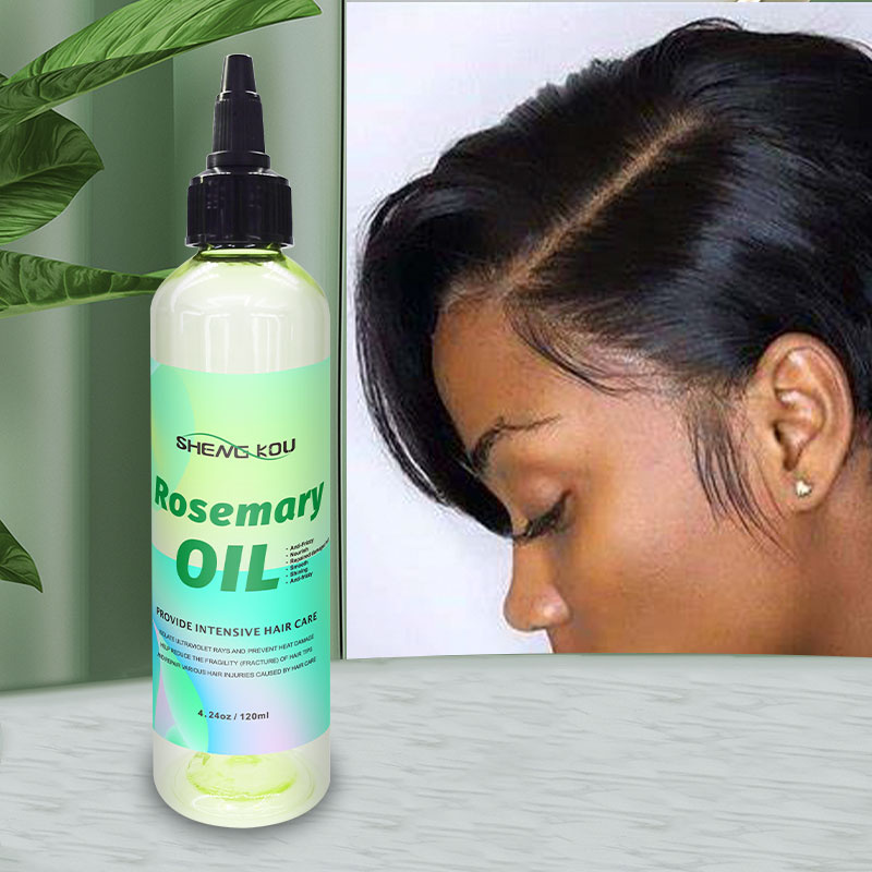 OEM Private Label Hair Treatment Product Anti-Frizzy Organic Rosemary Essential Oils Repaired Hair Serum Oil