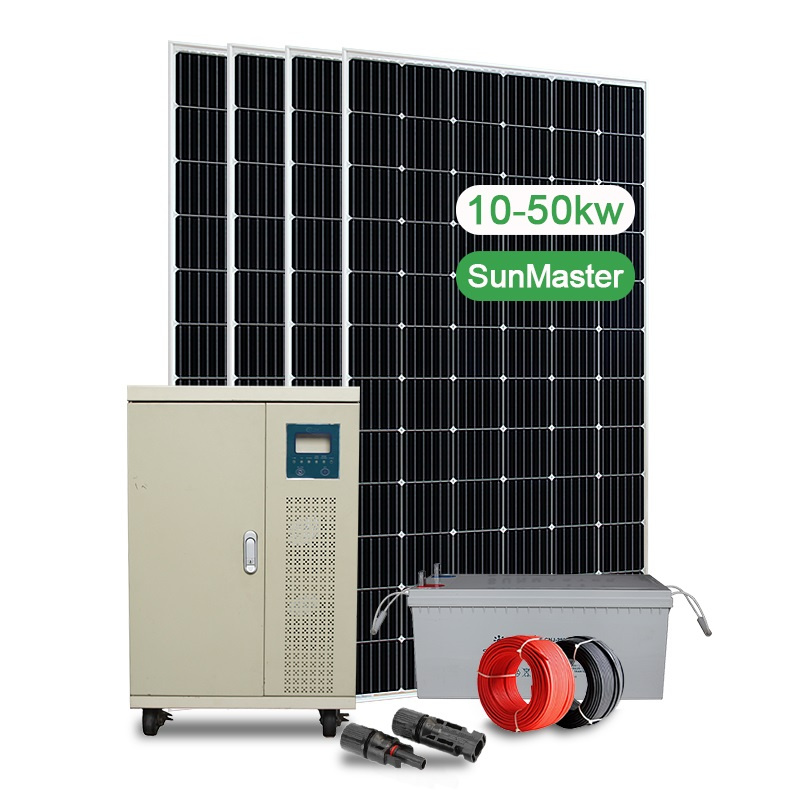 Private Label Kit Complete on Grid 3kw 10kw off Grid Solar Power System Home