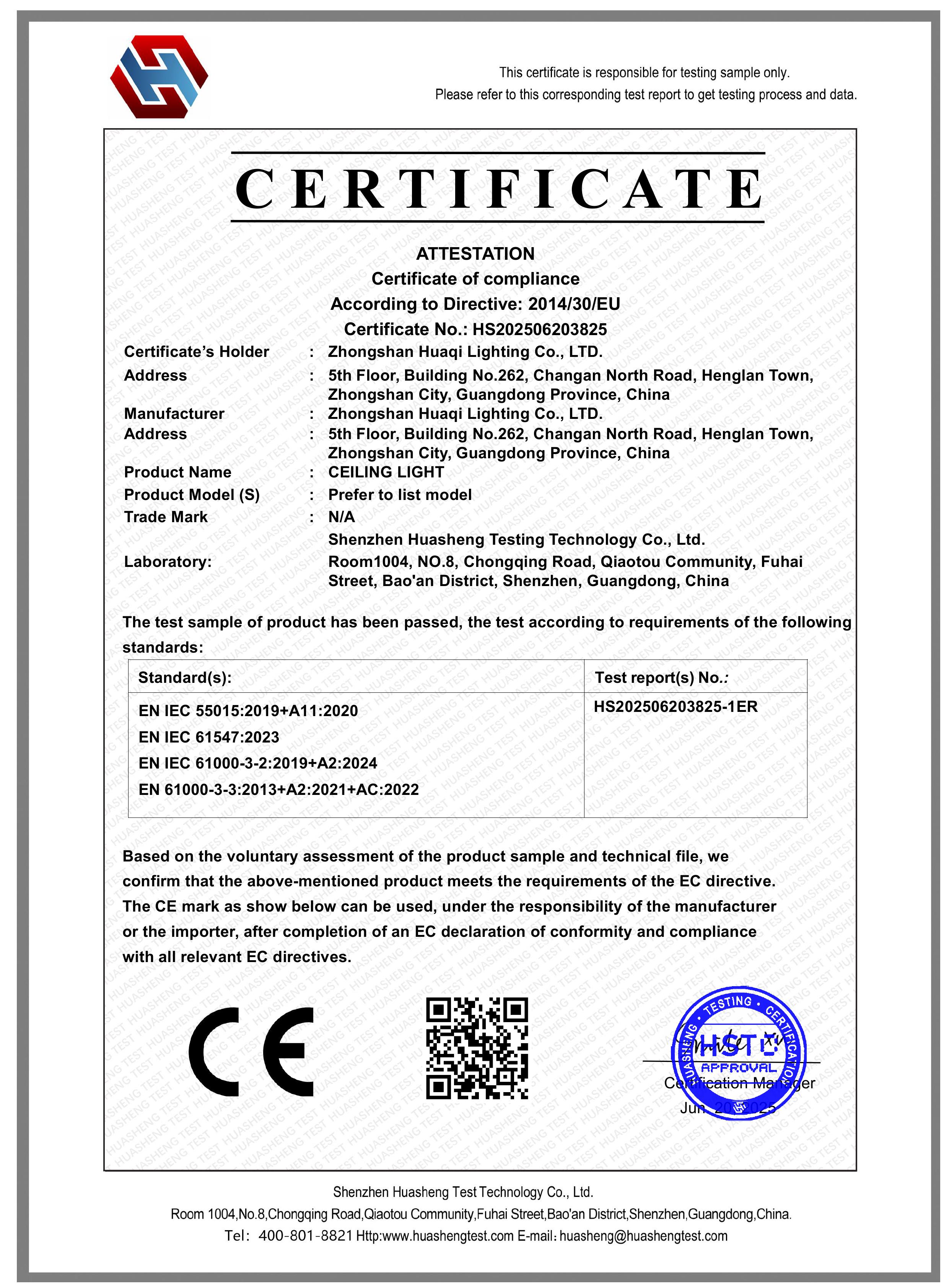 Surface Mounted 22W Plafonnier Led Ceil Light for Home Ceiling Hallway Illumination