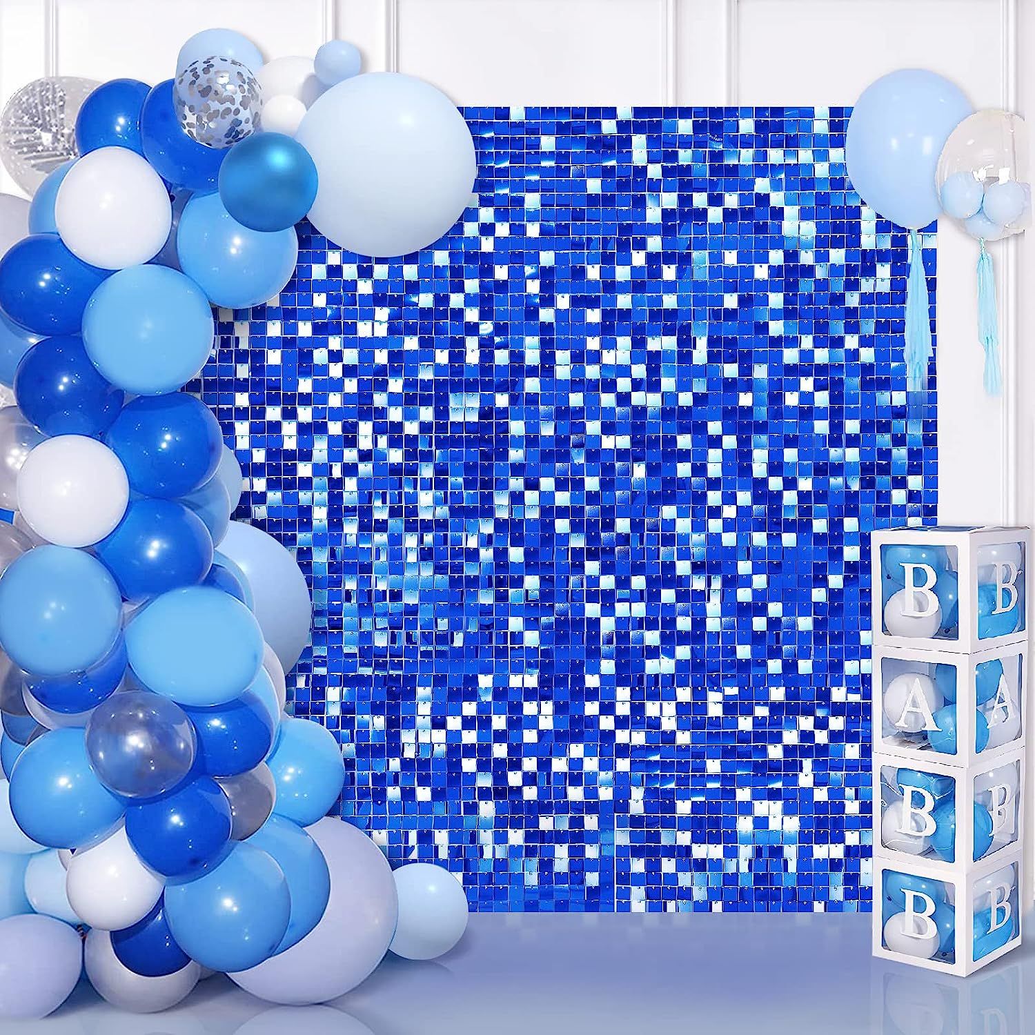 Hot Sale 4D Panel Sequin Shimmer Wall Backdrop for Wedding Decoration