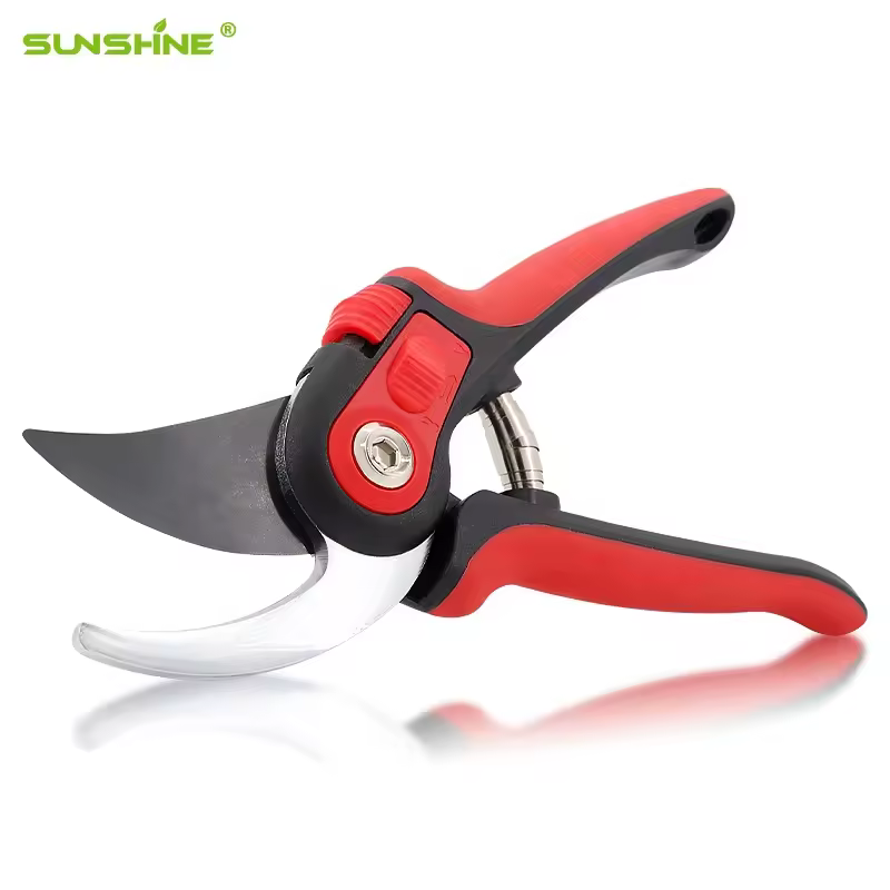 Sunshine New Adjustable Two Opening Types Labor Save 8.5'' Tree Trimmer Pruning Shears Gardening Tools