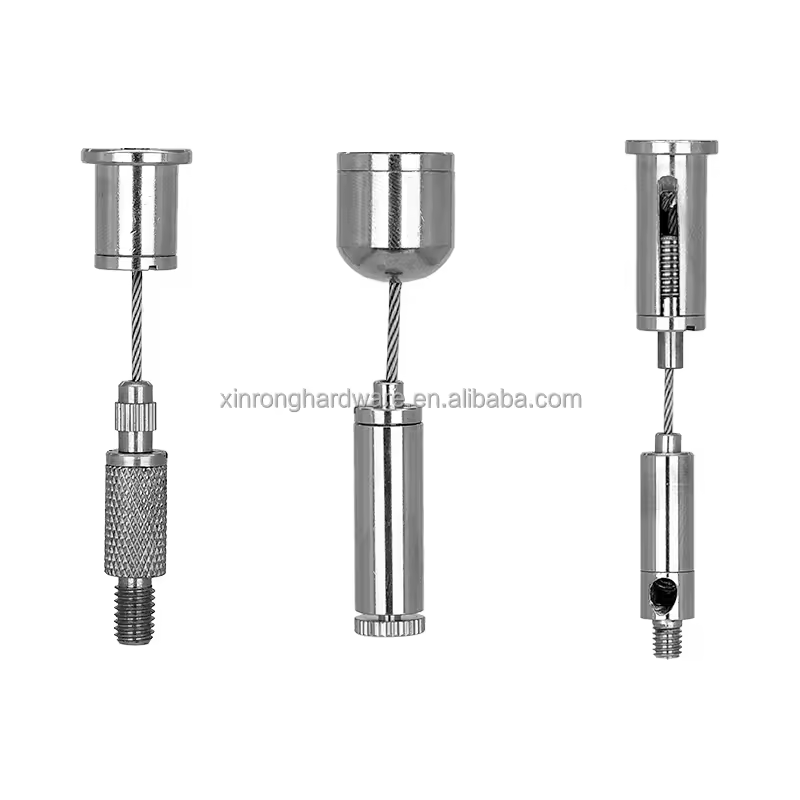 Factory Direct Supply Suspended Wire Rope Gripper Ceiling Attachment Kit Cable Clips For Led Lighting