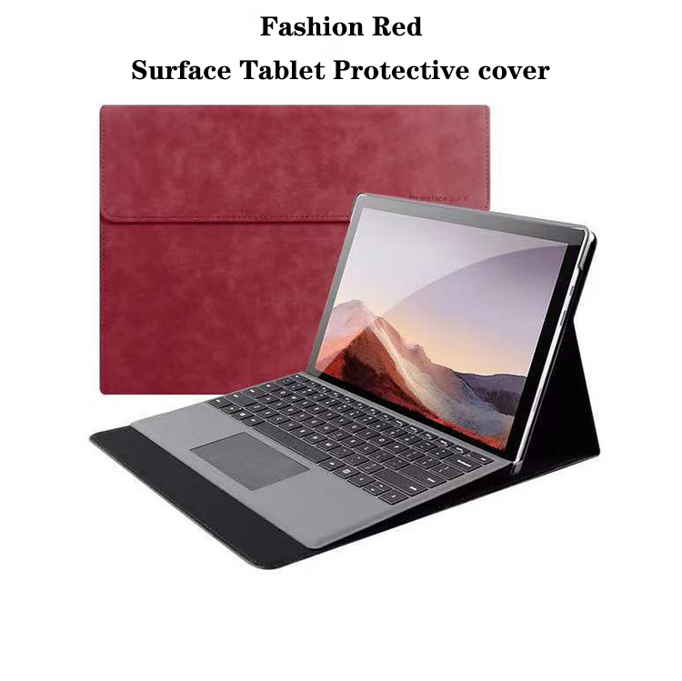 New with Pen Holder Flip PU Leather Tablet Case for Surface PRO 7/PRO 6/PRO 5/PRO 4