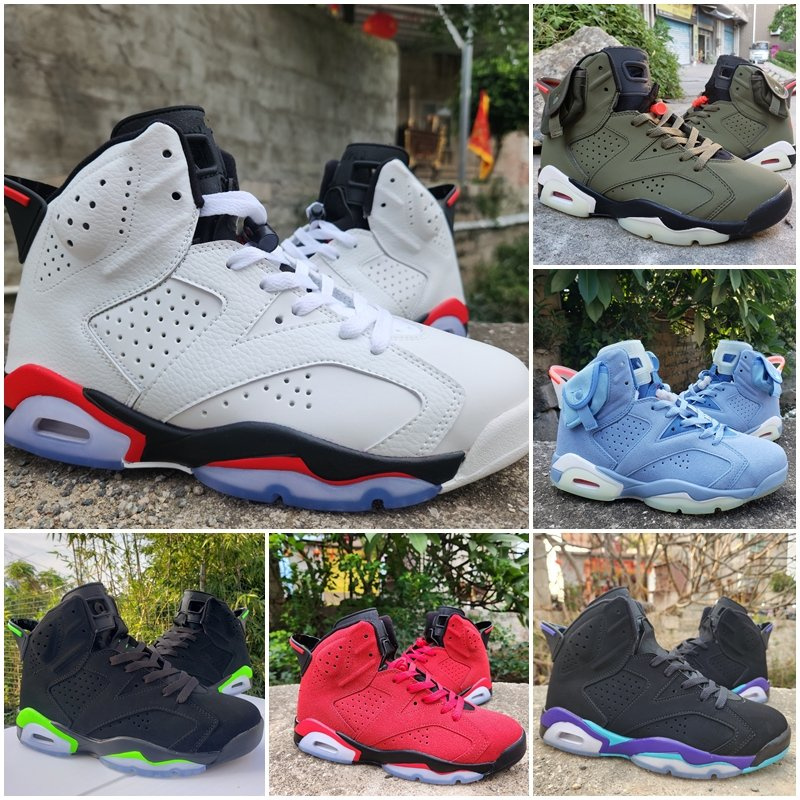 Factory Price 2024 Air 6 Retro Basketball Shoes Designer Sports Sneakers