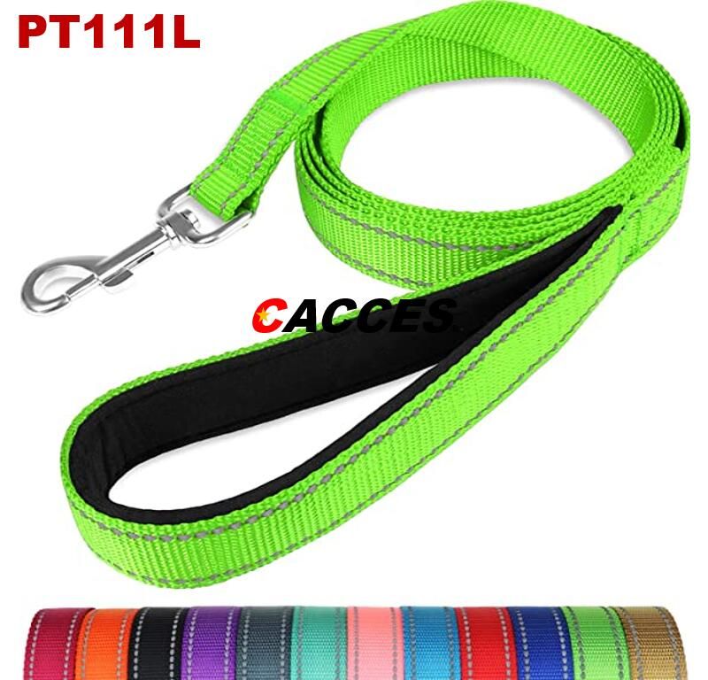 Wholesale High Quality Original Cheaper Pet Dog Lead Leash for Training Walking Play Outdoor Light Weight Soft Padded Handle No Pull & Durable Reflective Nylon