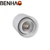 White Aluminum Angle Adjustable 30 ° Interior Lighting LED Downlight, Surface Mount LED 18 W Spotlight