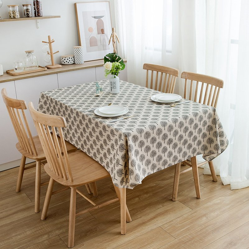 Cheap Fancy Waterproof Table Cloth for Home Party Wedding