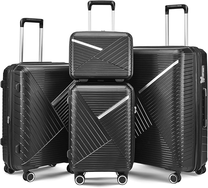 PP Luggage Set Factory Outlet Trolley Bag Set Low Price in Stock High Quality