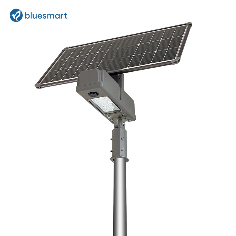 60W Factory Direct All in One Outdoor Garden Smart Wireless IoT System Solar Light in Solar Street Light and Lighting with Solar Panel with RoHS Certification