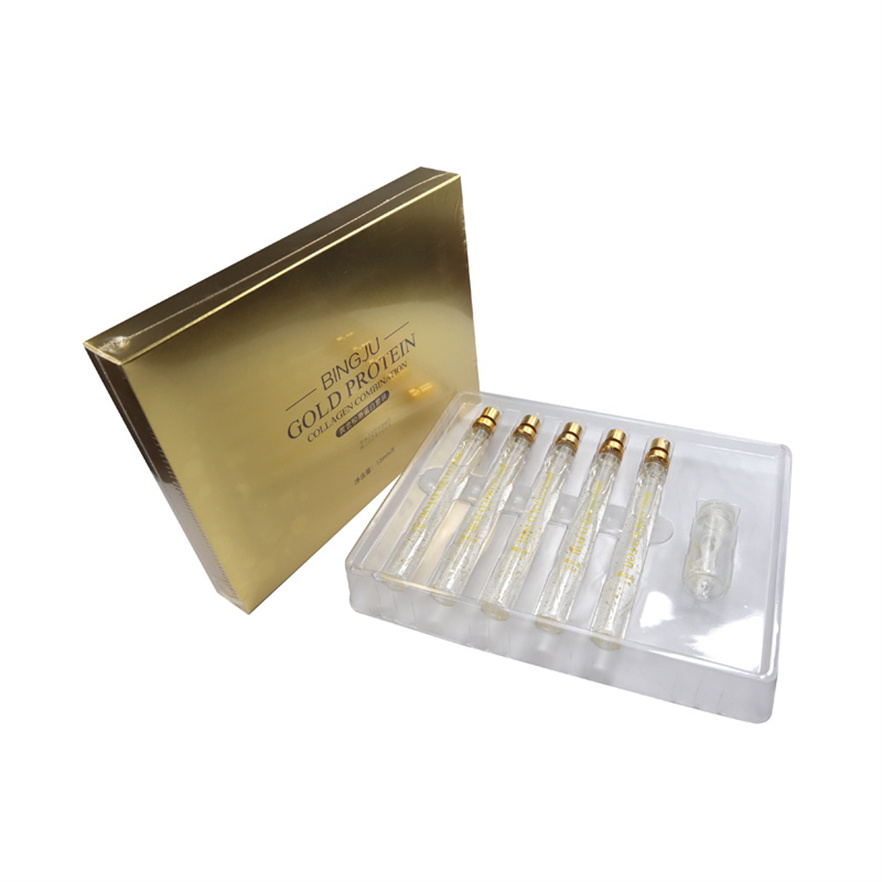 Gold Silk Protein Thread Lifts Tighten Collagen Face Care Firming Lifting Kit