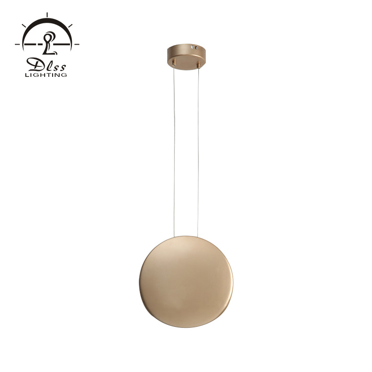 Resin Material Chandelier Circle Shape Decoration LED Modern Pendant Lamp