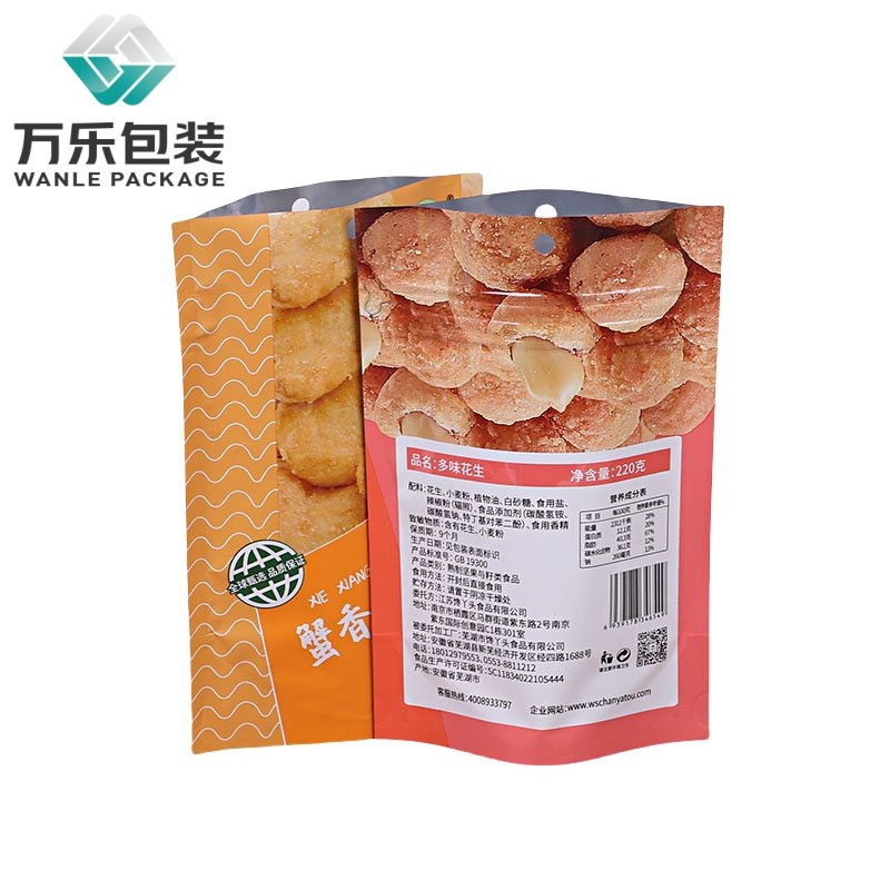 New Design Cost-Effective User Friendly Heat Seal Stand up Pouch with Window