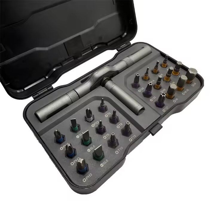 24 In 1 Screwdrivers Multifunction Ratchet Screwdriver Set Bits Mini Repair Tool Kit For Pc Household Repair Tools