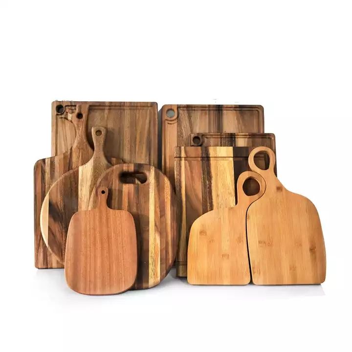 Hot Sell Acacia Walnut Wood Vegetable Cutting Board