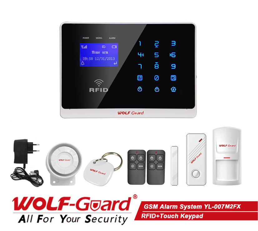 Wolf Guard Security Systems for Home/Office Use Alarm Panel Yl-007m2fx