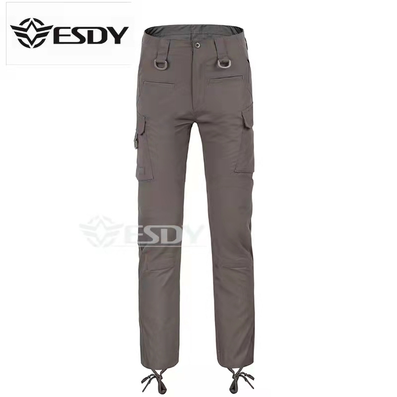 Esdy Outdoor Multi Pockets Trousers Sports Tactical Hunting Cargo Pants