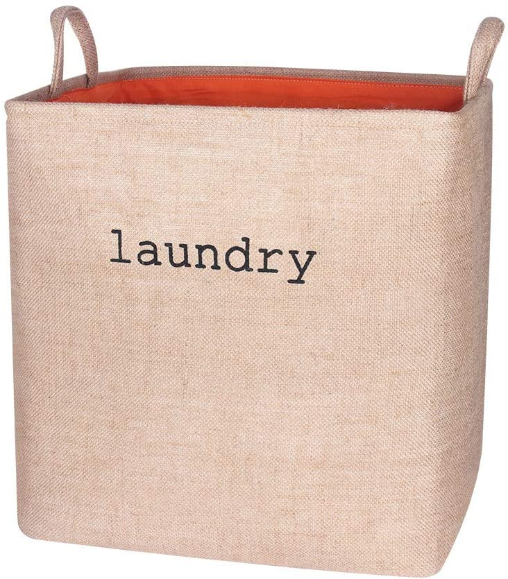Large Storage Laundry Organizer Laundry Basket Jute