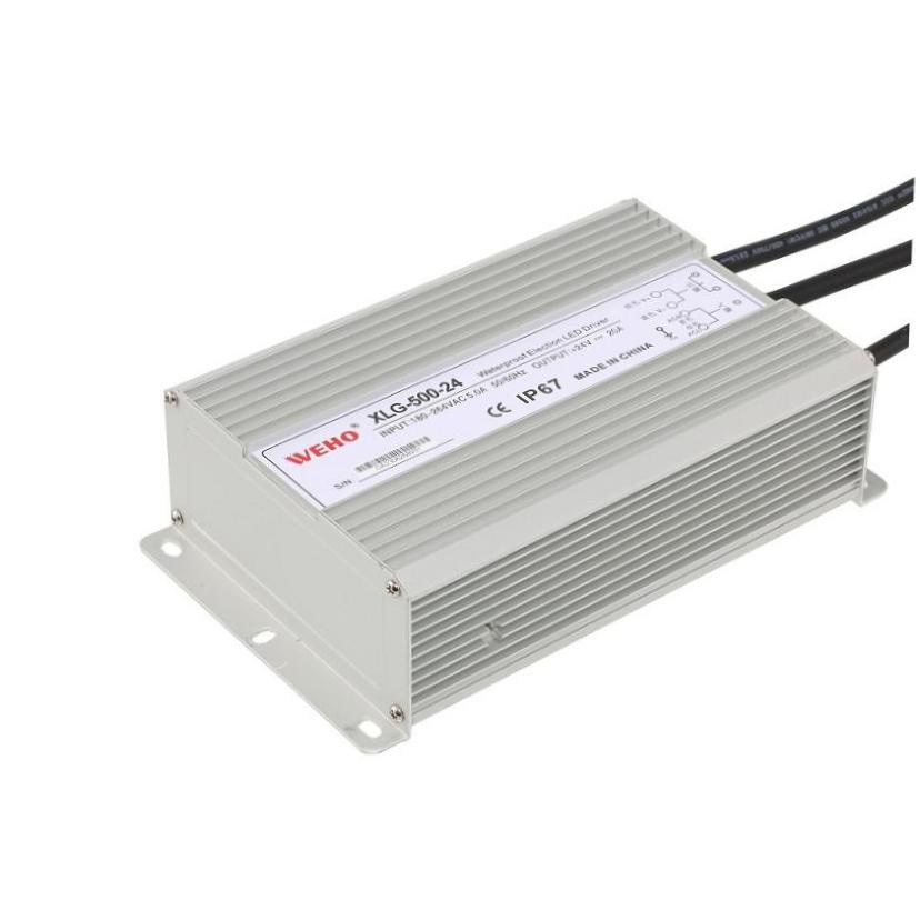2 Years Warranty High Efficiency Transformer Xlg-500-24 500W 24V 10A 20A LED Lighting Driver Switching Power Supply