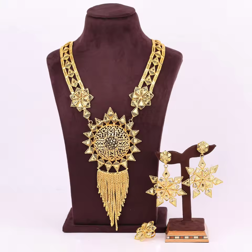 Micro Gold-formed Long Necklaces Fashionable Copper Brass Chapado En Oro Luxury Oro Laminado Jewelry Exported Fashion Chains