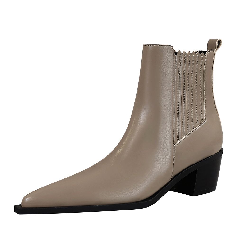 European and American Best-Selling High-Quality Patent Leather Ladies Shoes Women Ankle Boots