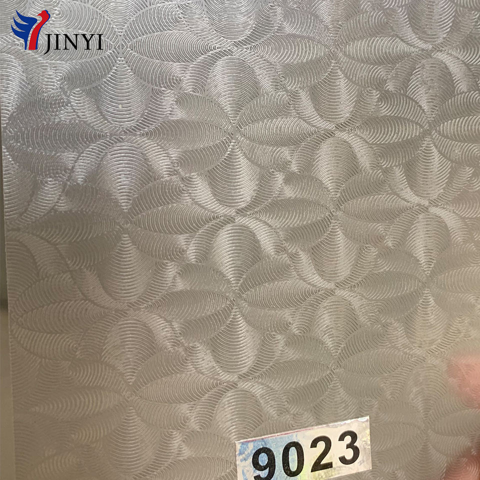 Jinyi Factory Suppliers Removable Self Adhesive Frosted Privacy Design Window Glass Film Stickers for Office/Home/Bathroom