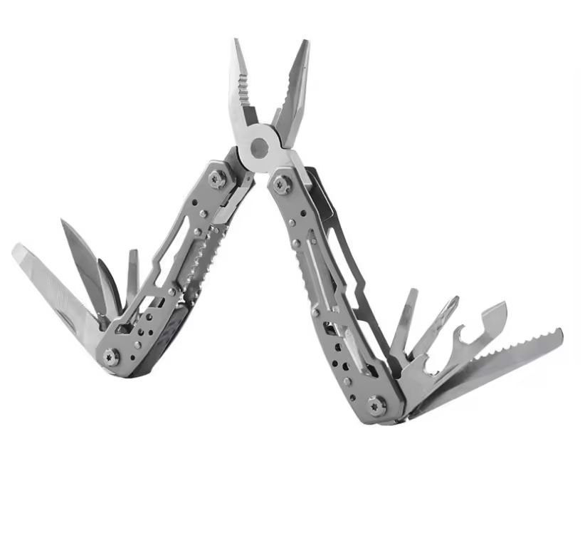 Multifunction Stainless Steel Multi-tool Pocket Knife Pliers Folding Pliers Mini Portable Fold Outdoor Multipurpose Repair Tools