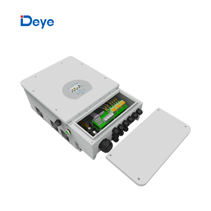 Deye Hybrid Solar Inverter 5kw 6kw 8kw 10kw 12kw 14kw 16kw 48V High Voltage Single/Three Phase Inverter off/on Grid Inverter for Home with CE and TUV