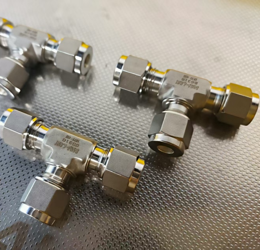 Nai-Lok Alloy400 Union Tee 6mmod, Leak Prevention