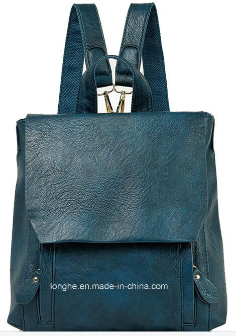 Latest New Fashion Designer Lady PU Backpack Daypack