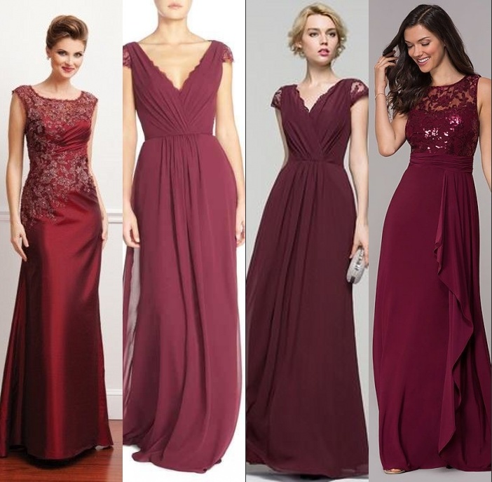 Lace Formal Gowns Wine Red Celebrity Party Evening Dress Z514