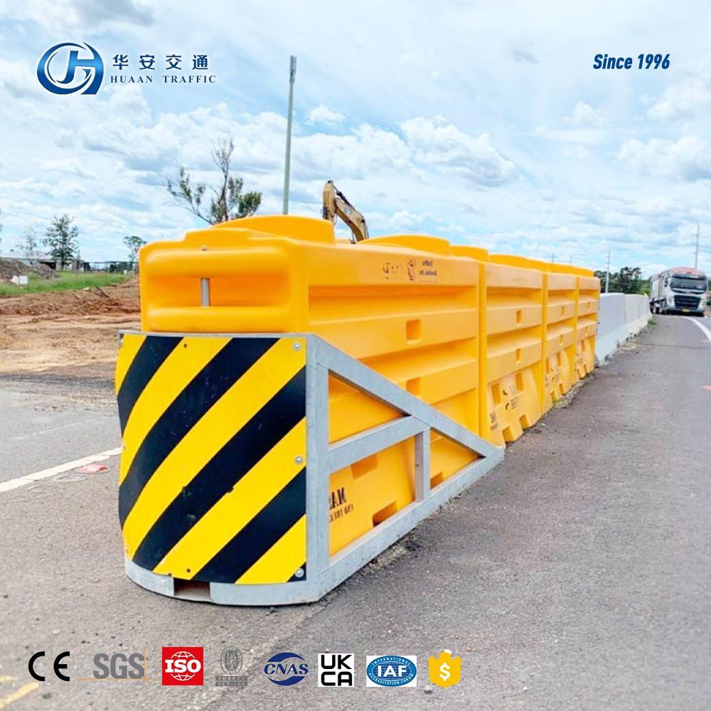Highway Used Steel Traffic Safety Crash Cushion Crash Barrier Cushion Crash Metal Barrier From China