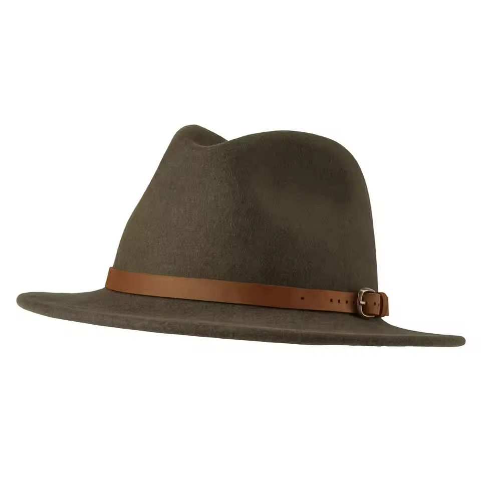 Top Great Selling Wild Animal Hunting Adventure Deer Hunting Felt Hat Custom Logo Printing 100% Reflective Wool Hunting Hats