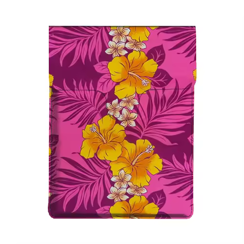 2025 Latest Models Polynesian Elei Tribal Design Custom Fashion Trendy Casual Convenience Office Travel Leather Laptop Sleeve