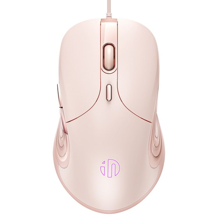 High Quality Low Price Inphic B8 Mute Light Emitting Wired Mice Home Office Gaming Computer Mouse